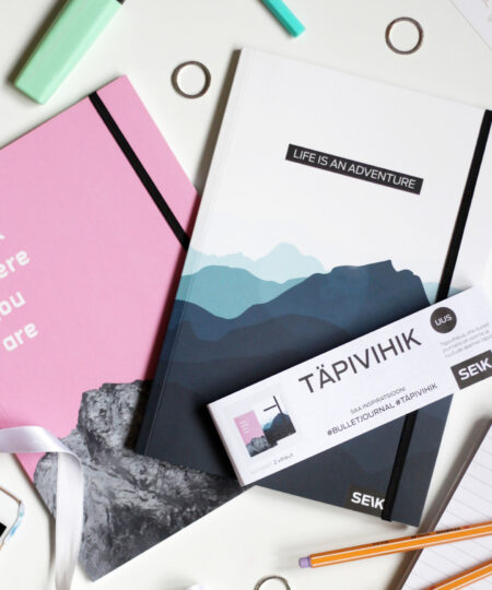 Zápisníky start where you are & life is adventure (2 ks)