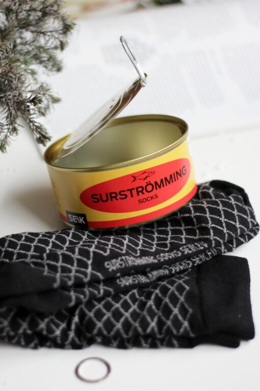 Konzervované Ponožky Surströmming (dámske, veľ. 36 - 40) - Image 6