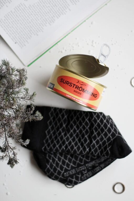 Konzervované Ponožky Surströmming (dámske, veľ. 36 - 40) - Image 2